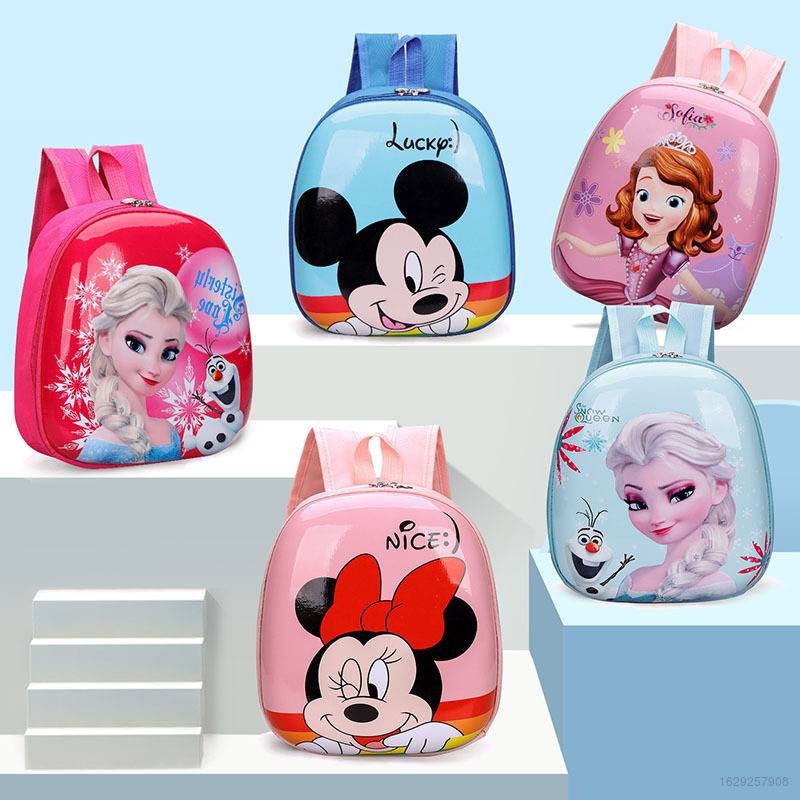 Balo đi học in họa tiết hoạt hình công chúa Disney cho bé