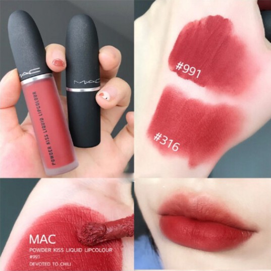 Set 5ml Son Môi MAC Mềm Mượt Chất Lượng Cao