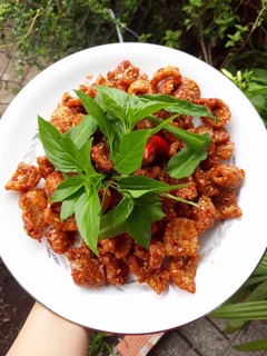 Da heo chiên giòn