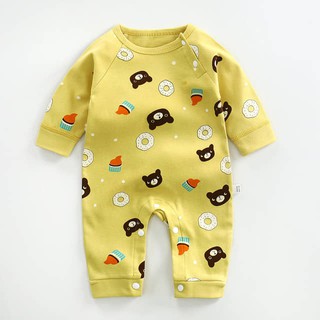 Combo 10 body cotton dài cho bé