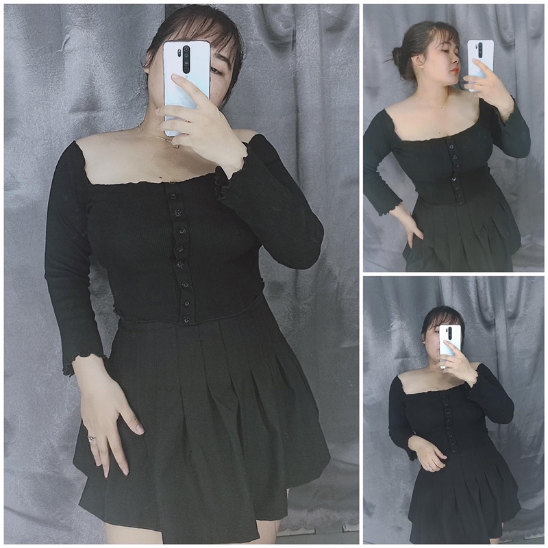 Áo Croptop bigsize siêu đẹp