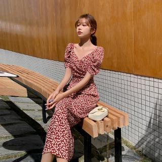 Đầm voan hoa thời trang 2020 dành cho nữ