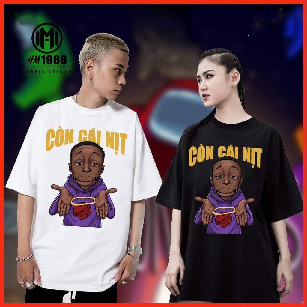 Áo thun tay lỡ Unisex aossi , áo phong form rộng , áo phông còn cái nịt
