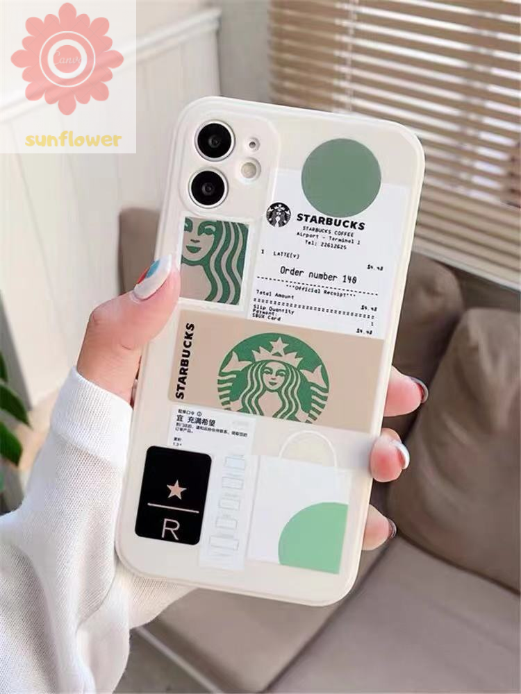 Ốp Điện Thoại Tpu Mềm In Hình Starbuck Cho Iphone 12 11 8 7 6 6s Plus X Xr Xs Max Se