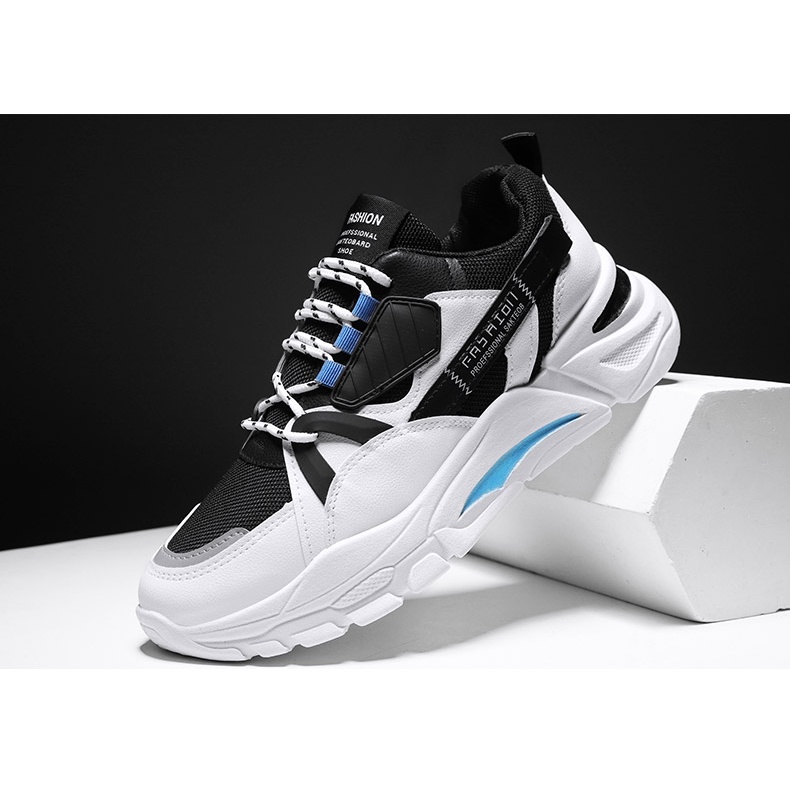 (FREÉHIP-FULLBOX)Giày Thể Thao Nam sneakers chất liệu thoáng khí cực ngầu k219 cao 5cm