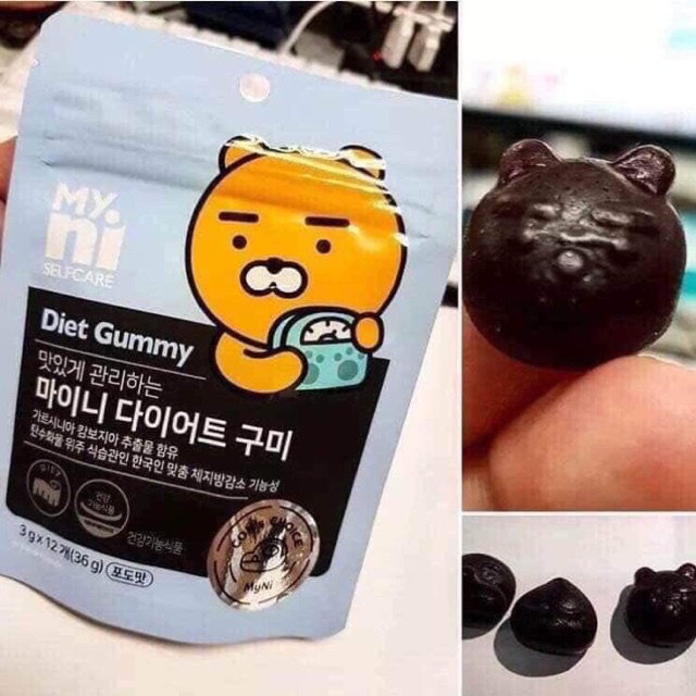 Kẹo Dẻo Giảm Cân Diet Gummy Hàn Quốc
