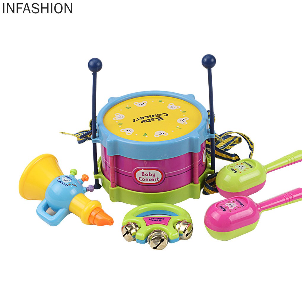 Bộ Trống Kèn Đồ Chơi Cho Bé