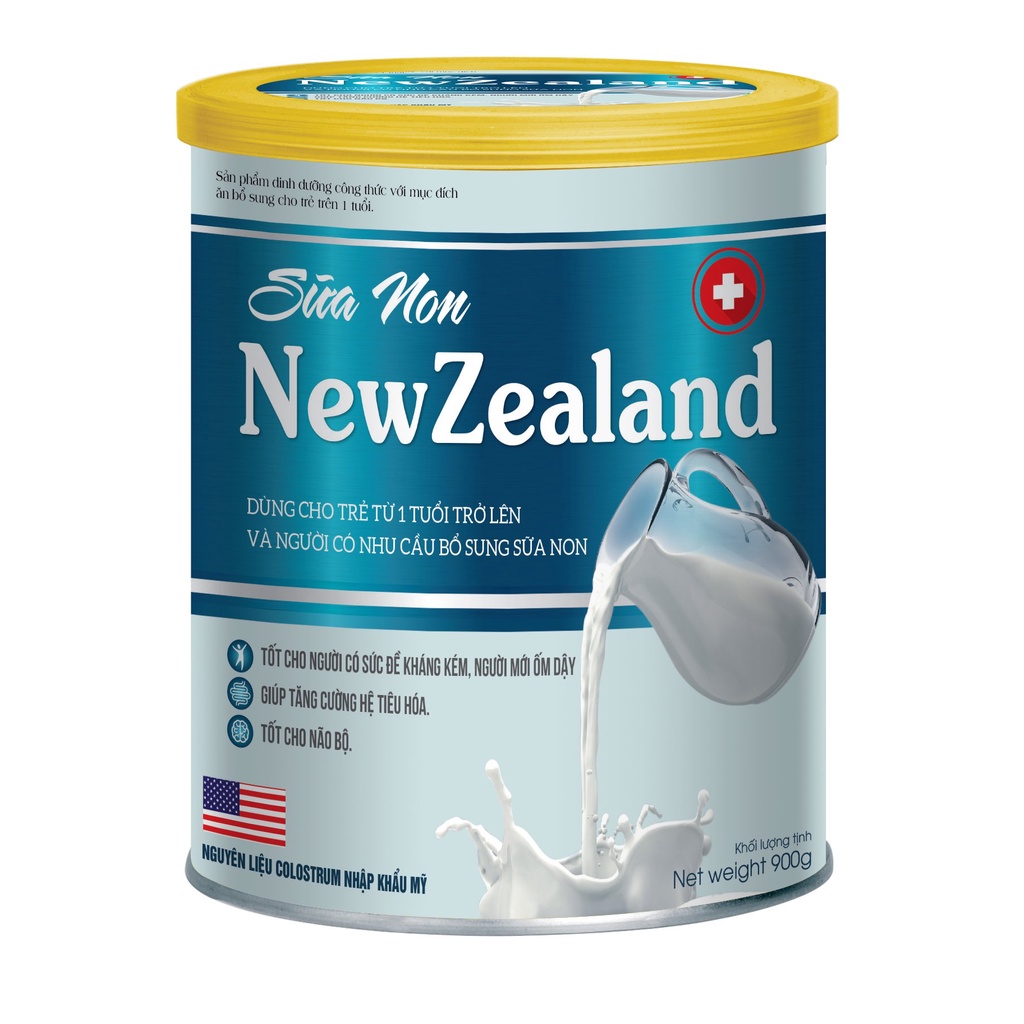 Sữa Non New Zealand Giúp Giúp Tăng Đề Kháng, Phát Triển Chiều Cao
