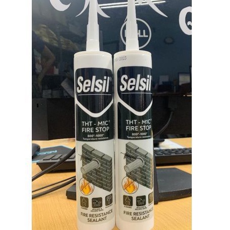 Keo silicone chống cháy chịu nhiệt 1000 độ C Fixacryl THT M1C 300ml (nhập khẩu Thổ Nhĩ Kì)