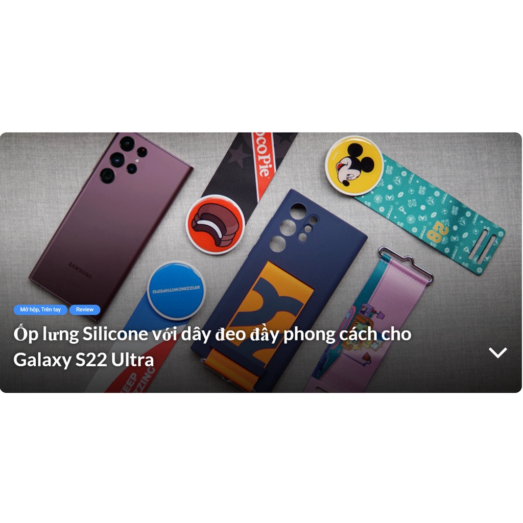 Lucky Box - Hộp May Mắn Samsung S22 Series -Dây Strap CHÍNH HÃNG SAM SUNG