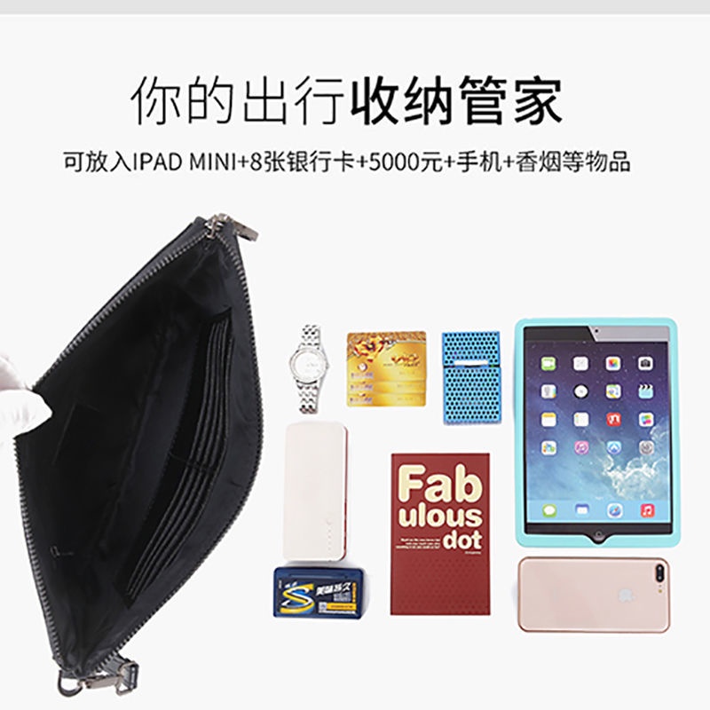 Ví da cầm tay thời trang dành cho nam | BigBuy360 - bigbuy360.vn