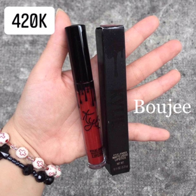 Son kem Kylie matte liquid ( ginger, boujee, candy k )