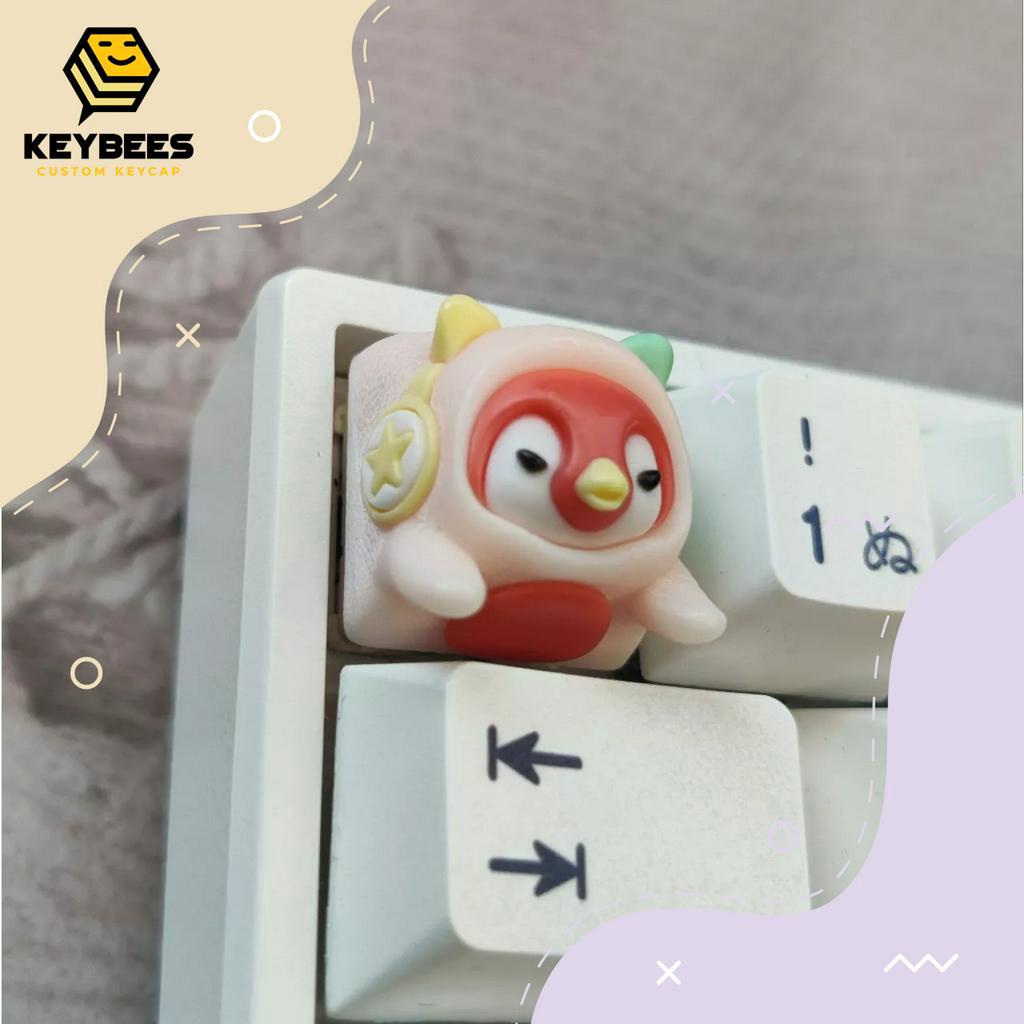 Artisan Keycap - Nút bàn phím cơ resin handmade dễ thương DJ.Peng