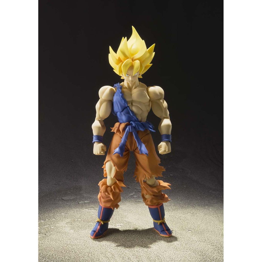 Mô hình chính hãng SHF Bandai Dragon Ball Z Super Saiyan Goku Super Warrior Awakening