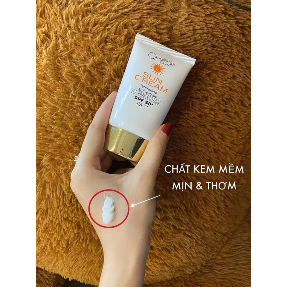 Kem Chống Nắng Queenie Skin Chính Hãng - Kem Kháng Nắng Lý Hóa Queenie Skin