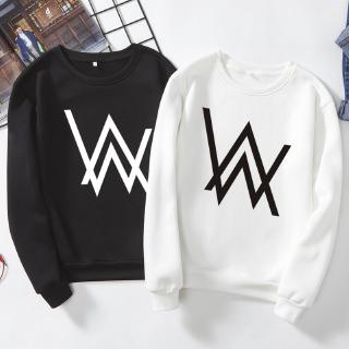 Áo Thun Tay Dài In Chữ Alan Walker Thời Trang Cho Cặp Đôi