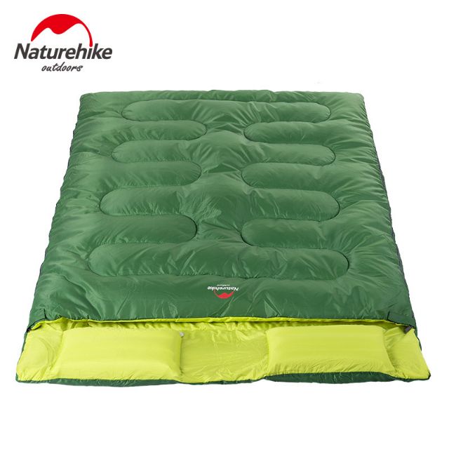 Túi ngủ đôi Naturehike SD15M030-J có thể tháo rời thành 2 túi ngủ đơn | BigBuy360 - bigbuy360.vn