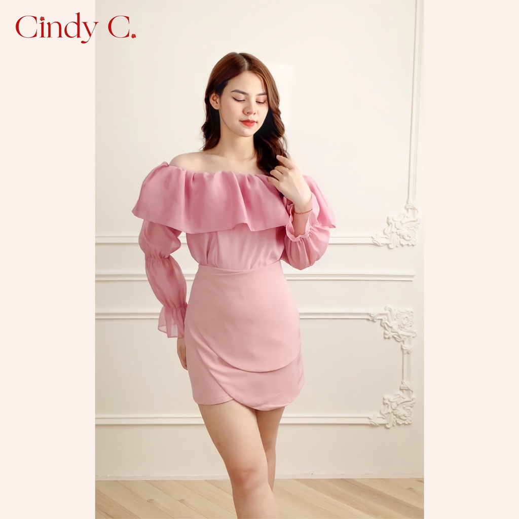 [93] Áo Hesperia CINDY C chất liệu Organza thiết kế điệu đà nữ tính 308