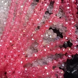 1 dây pha lê hình bánh cam size 8mm