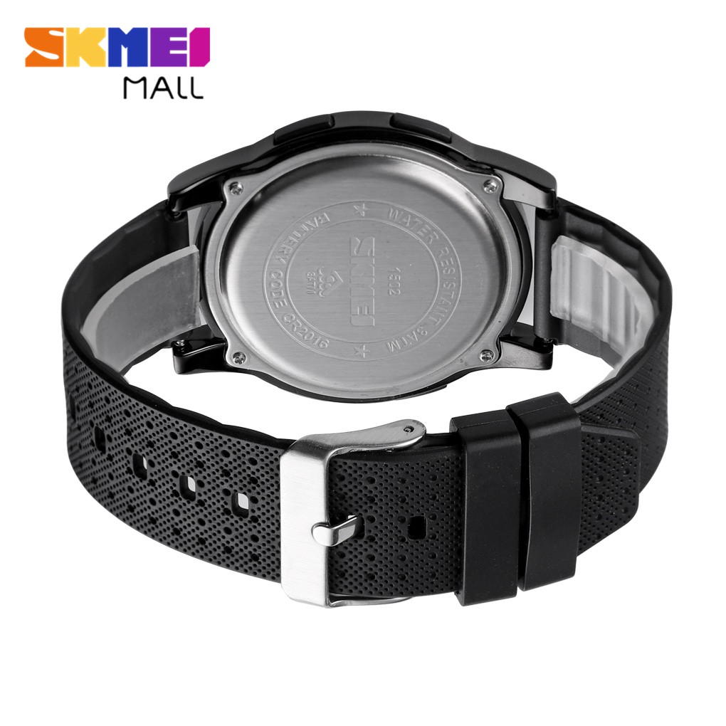 Skmei Đồng Hồ Điện Tử Đeo Tay skmei 1502 Thời Trang Nam 9mm Dây Dài 30m Chống Thấm Nước
