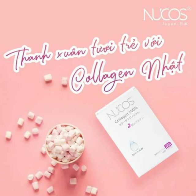 Viên uống săn chắc, ngăn tình trạng chảy xệ Nucos Collagen | BigBuy360 - bigbuy360.vn