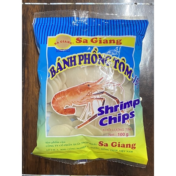 Bánh Phồng Tôm Sa Giang (100g)