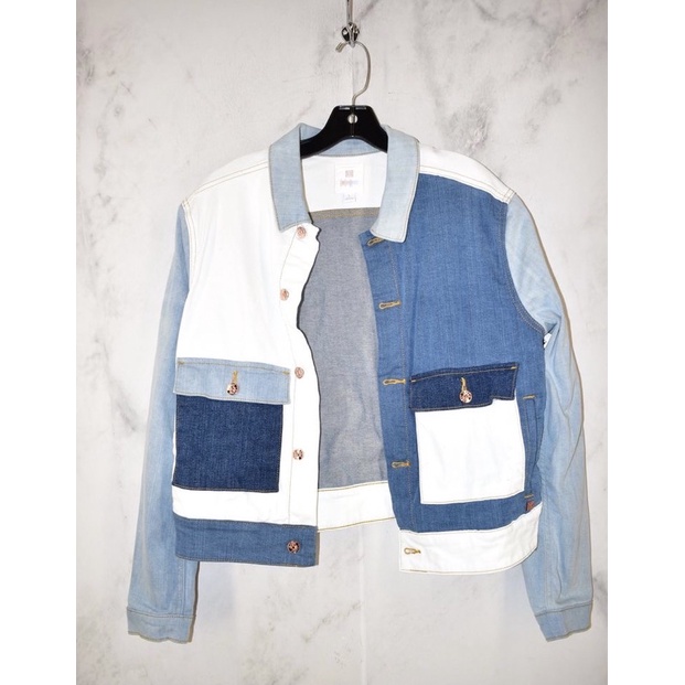 Áo Khoác Jeans Bò Unisex Dáng Ngắn Phối Túi Nhiều Màu LULAROE Hàng Xuất Xịn Cao Cấp Chất Siêu Đẹp Nặng Tay Size XL