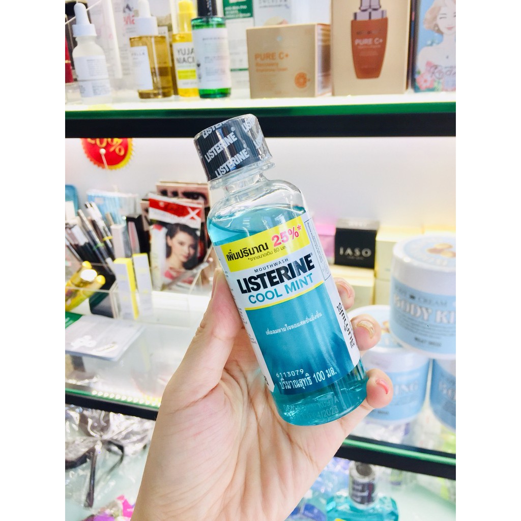 NƯỚC SÚC MIỆNG LISTERINE THÁI LAN 750ML/250ML/100ML