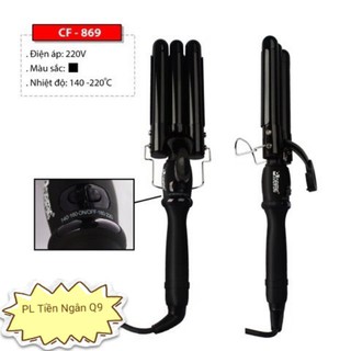 MÁY UỐN TÓC DỢN SÓNG: CF - 869 ( bảo hành 6 tháng )