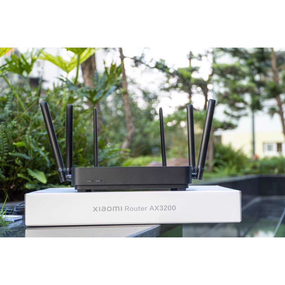 Router Wifi 6 Redmi AX3200 - Bộ phát WiFi Xiaomi Mi Router AX3200 AX3000 - Nội Địa Tiếng Anh - Hỗ trợ Mesh Wifi 6