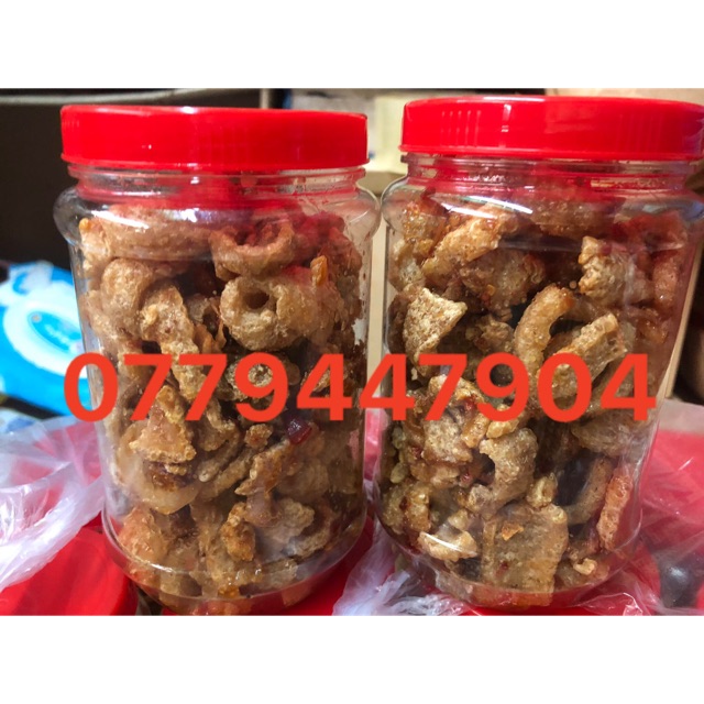 Da heo ướp mắm chiên giòn
