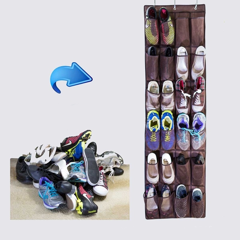 Túi đựng giày treo tường 24 ngăn