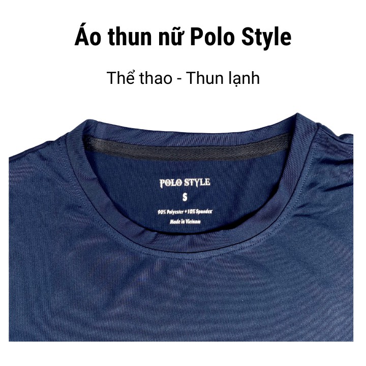 Áo thun nữ Polo Style - Thun lạnh, mặc thoải mái, thoáng mát