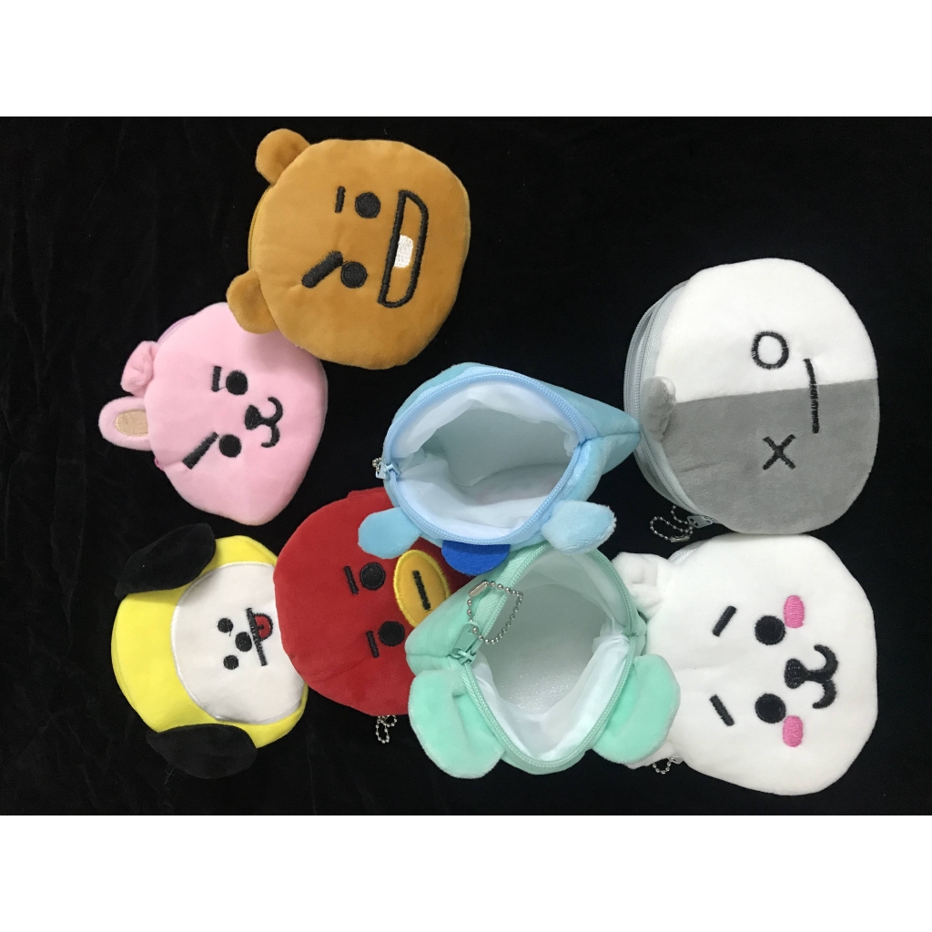 Ví đựng tiền hình linh vật KPOP BTS BT21 đáng yêu