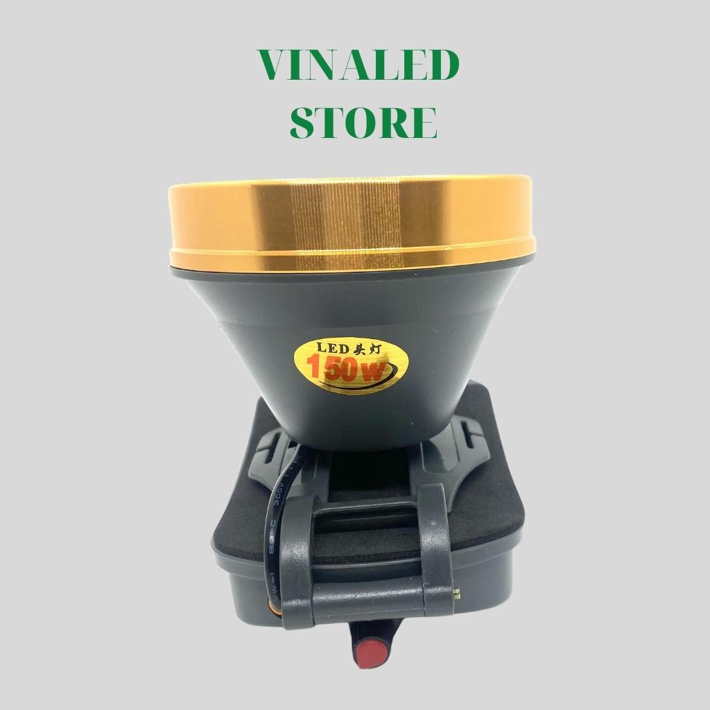 Đèn pin đội đầu siêu sáng điều chỉnh triết áp 1600 công suất 150W chóa 10cm