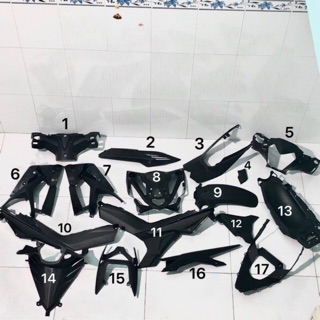 COMBO FULL MỦ ĐEN WINNER V1 17 MÓN