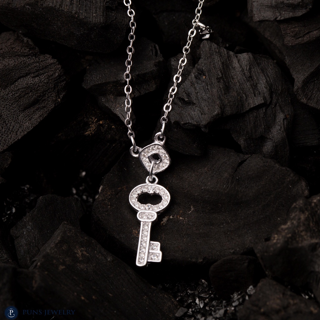 Dây chuyền / vòng cổ Puns Jewelry mặt chìa khoá bạc S925