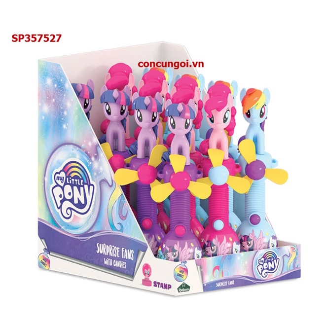 Kẹo cây quạt đồ chơi MY LITTLE PONY Relkon 10g 12M