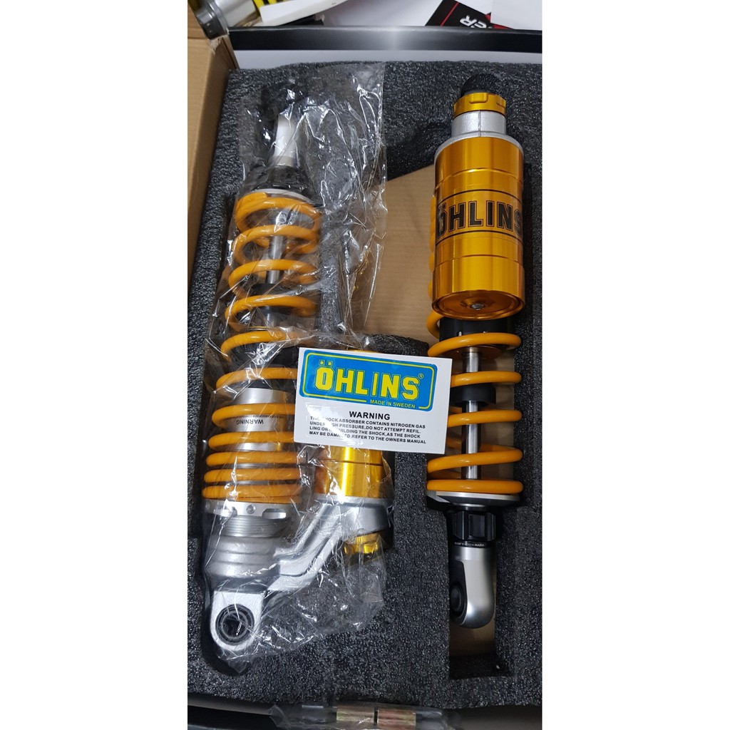 Phuộc nhún sau Ohlins bình dầu cho các xe số Dr W Axelo Ellegant Blade RSX Cud Win 100 ...