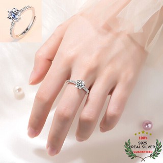 Nhẫn Bạc S925 Fantasy Free Size Đính Đá CZ Xinh Xắn | Nhẫn Nữ Bạc Trang Sức Thời Trang Điều Chỉnh Được