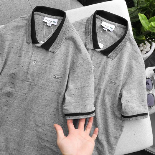 Áo Polo nam ngắn tay LCST Basic Phối Cổ trẻ trung, chất vải Cotton thoáng mát, co giãn 4 chiều ,hàng dư VNXK