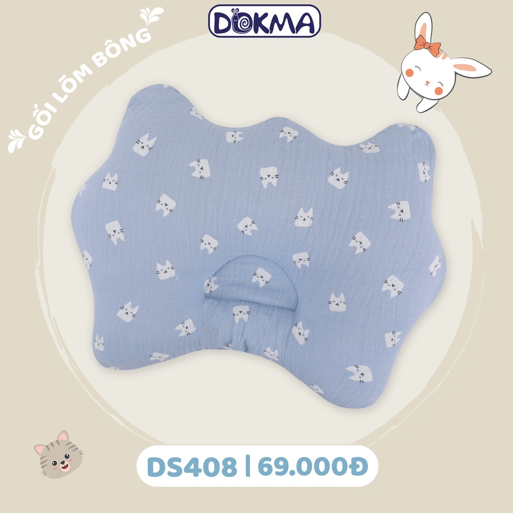 Gối lõm xô Dokma cho bé DS408