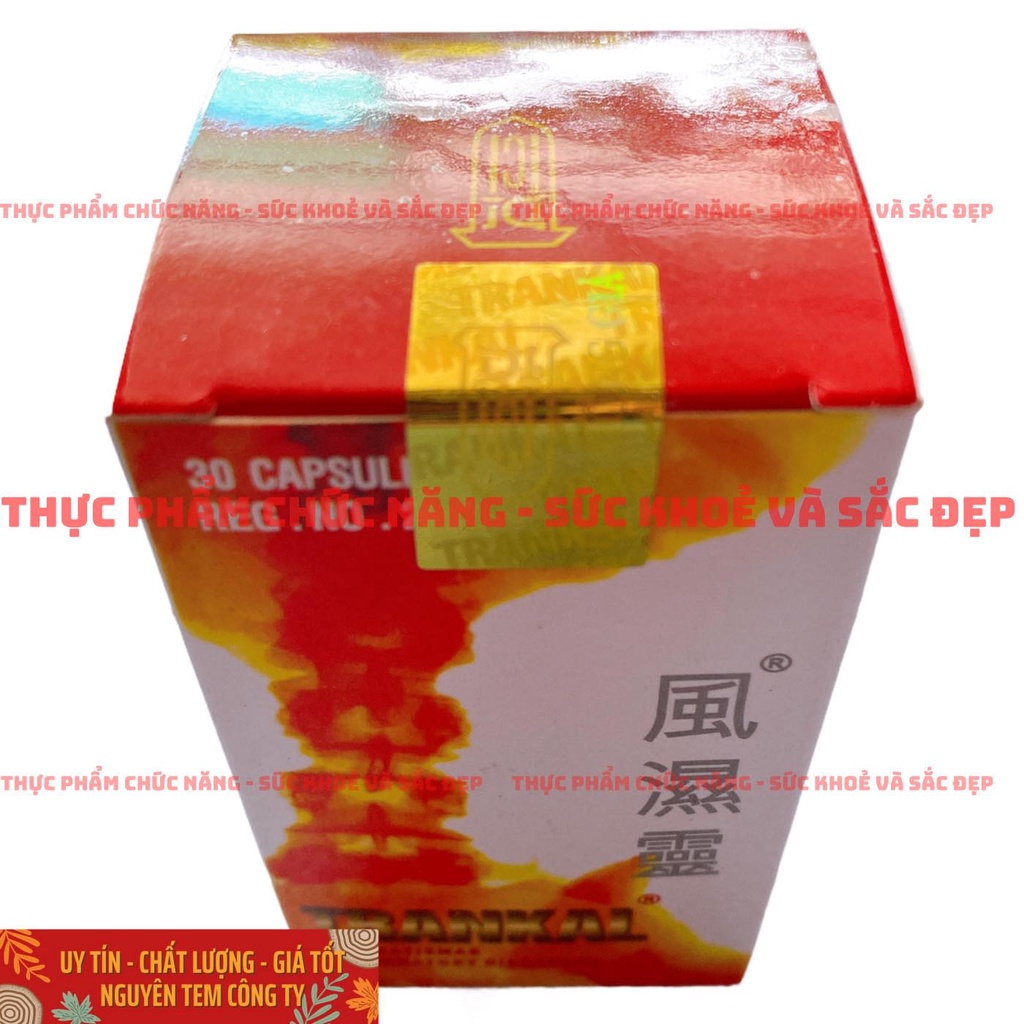 TRANKAL Viên Thấp Khớp - Lọ 30 Viên