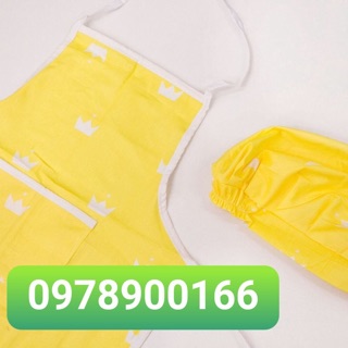 Tạp dề mầm non (k kèm mũ)