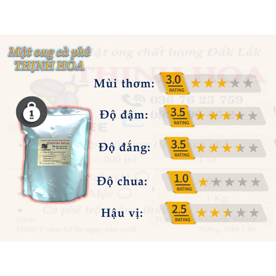 Cà phê hạt rang xay nguyên chất Đắk Lắk 1 Kg | BigBuy360 - bigbuy360.vn