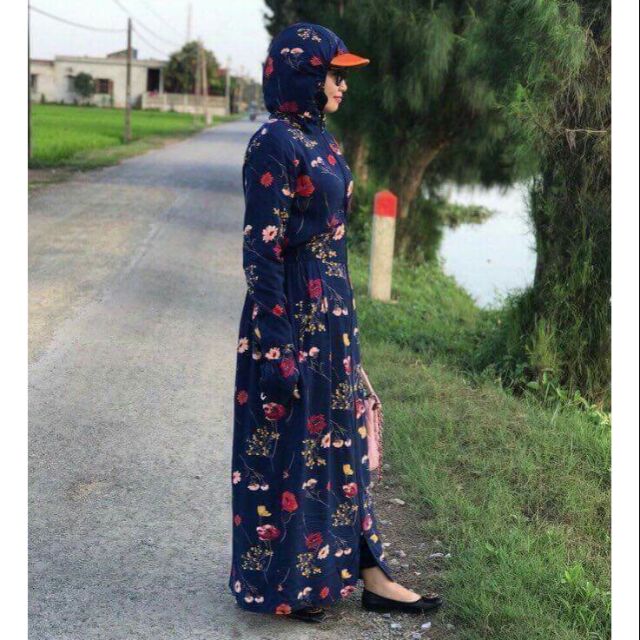 Áo choàng lanh 2 lớp