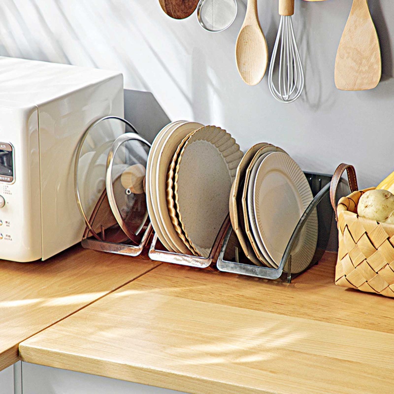 Giá Đỡ Chén Dĩa Bằng Nhựa Tiện Dụng Cho Nhà Bếp