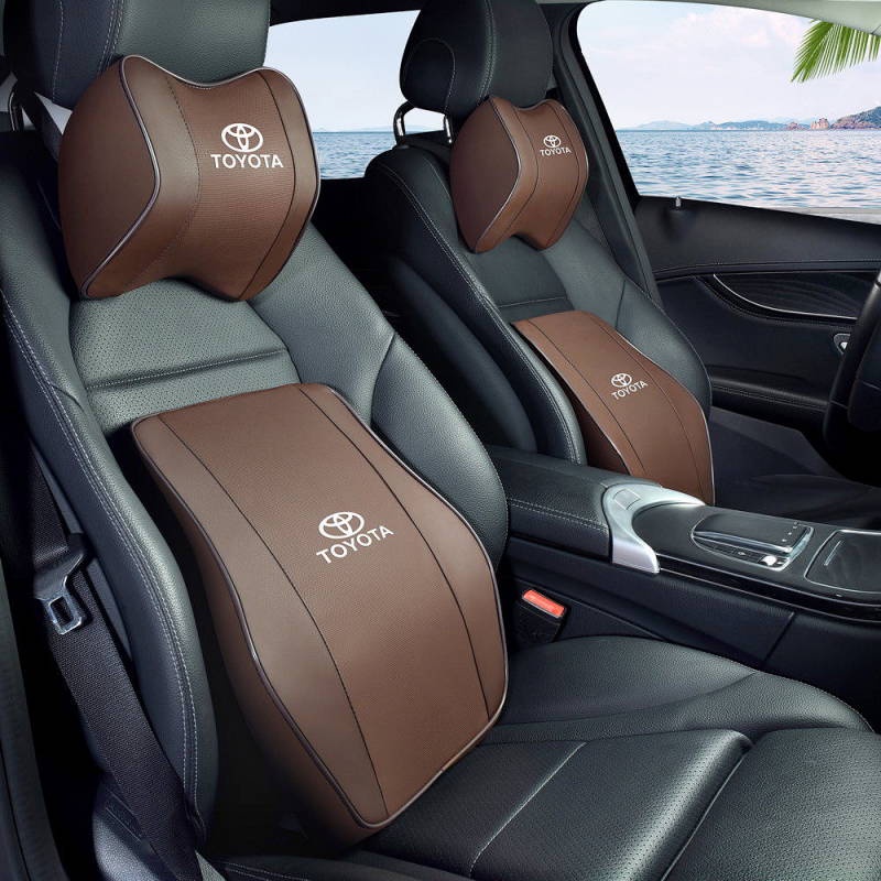 Toyota Automotive Headrest Neck Pillow Corolla Camry Avalon Vichi Reeling RAV4 Izoa Lumbar Support Pillow Pillow Fashion Car Department Store