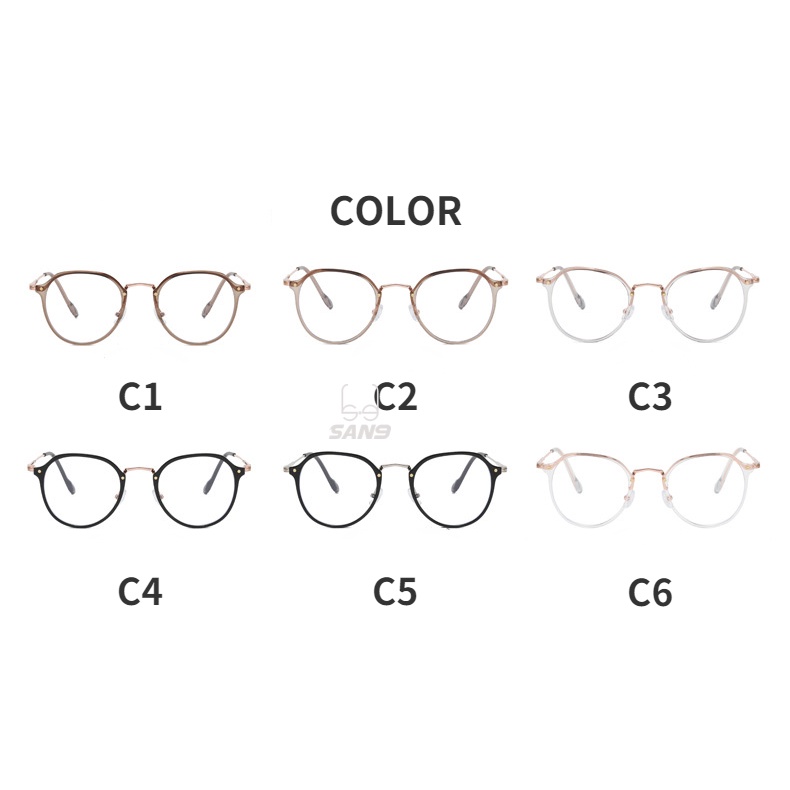 Mắt Kính Chống Ánh Sáng Xanh TR90 2022 Thời Trang Dành Cho Nữ