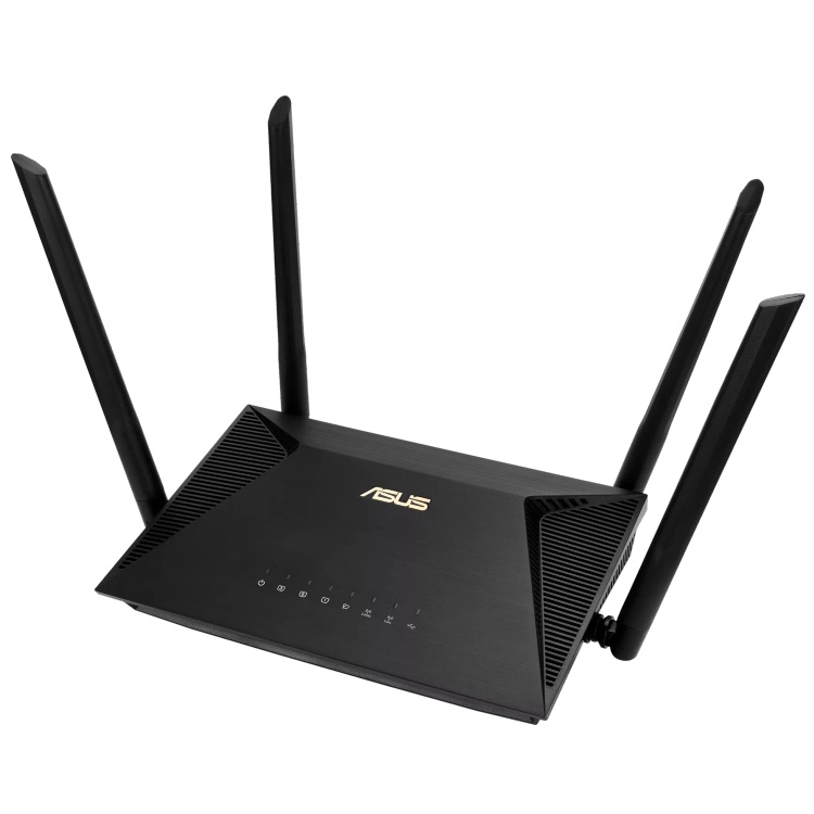 Thiết bị mạng ROUTER WIFI ASUS RT-AX53U (WIFI 6 2 BĂNG TẦN AX1800)